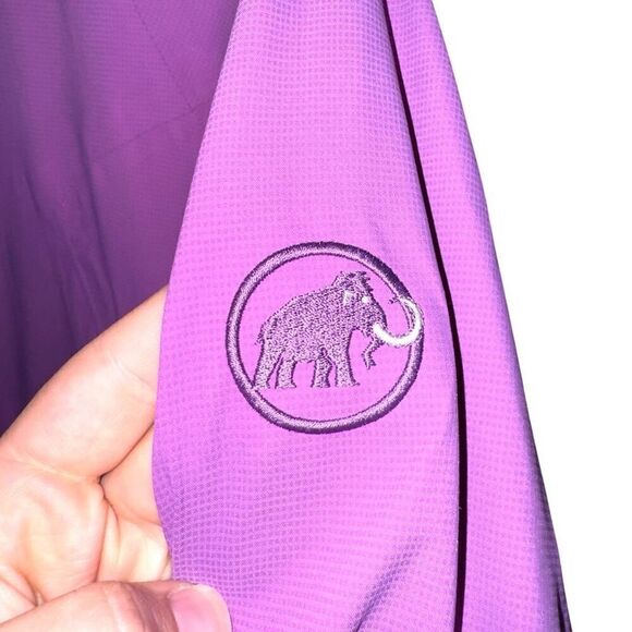 Purple Mammut DayTech Premium Waterproof Rain Jacket Sz S - Picture 6 of 15